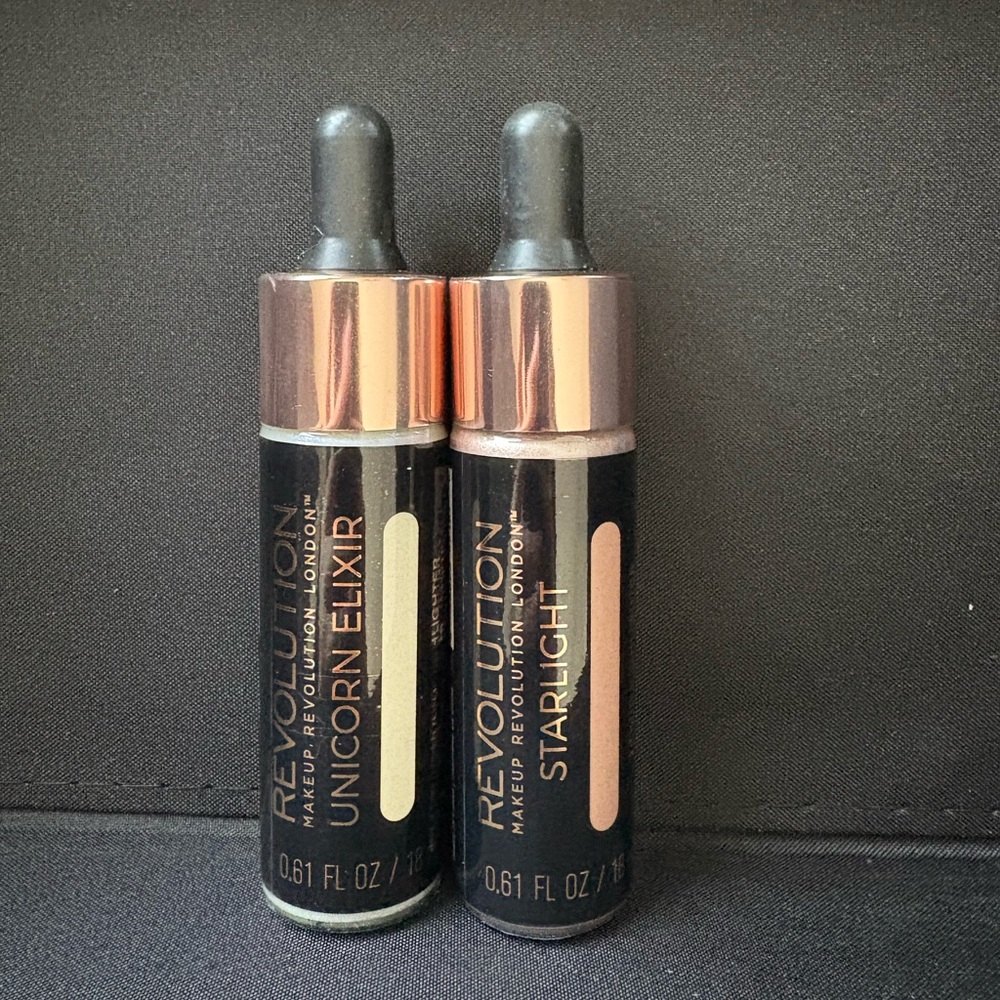 Revolution Unicorn Elixir and Starlight Highlighter Set